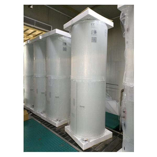 Rezervor de stocare a apei din oțel inoxidabil 3000-25000 litri pentru comerț sau acasă 