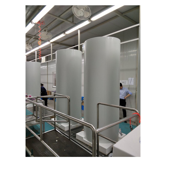 Rezervor industrial de stocare a alcoolului cu apă caldă mobilă de 20 de galoane 
