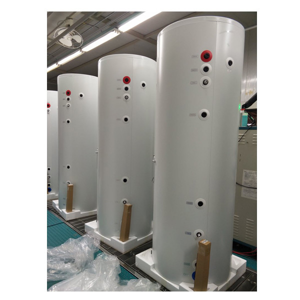 Capacitate personalizată 50L-10000L Rezervor de presiune a apei Formă rotundă Rezervor de stocare a apei cu roată 