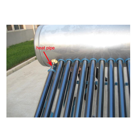 Încălzitor solar de apă caldă din oțel inoxidabil, 20 tuburi, evacuate de 200 litri