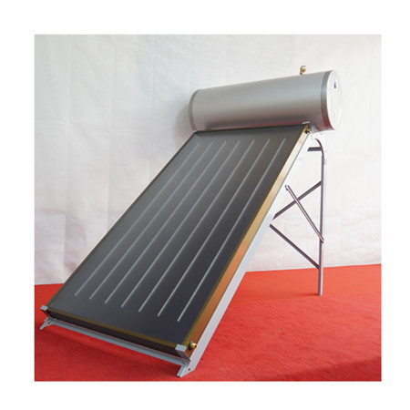 Producător chinez Sistem de energie solară Proiect Tuburi de vid cu două tipuri diferite de piese de schimb Suport Rezervor de apă Încălzitor de apă