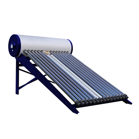 Colector solar Tub de căldură Tub de vid Eficiență mare Încălzitor de apă alimentat cu energie solară Cupru termic solar