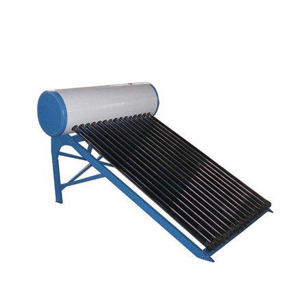 Geyser de apă caldă solară compact de 150 de litri cu colector solar cu ecran plat