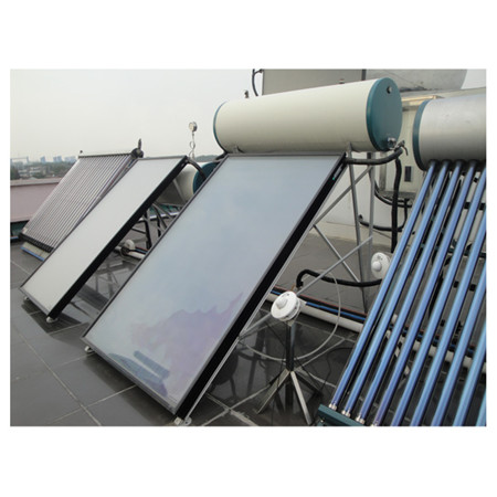 Fabrică chineză Sistem de energie solară fără presiune Proiect sub presiune Tuburi de vid cu două tipuri diferite de piese de schimb Suport Rezervor de apă Încălzitor de apă
