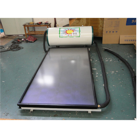 Panou colector de plăci solare termice solare de înaltă presiune pentru acoperire albastră pentru sistem de încălzire solară de apă