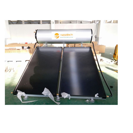 Colector solar cu țevi de căldură cu tub evacuat divizat, cu cheie solară