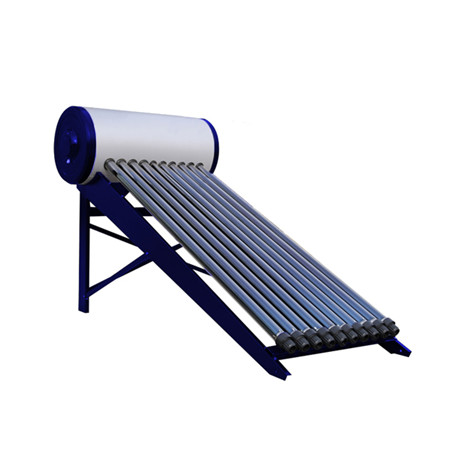 Fabrica chineză Piața mexicană Sistemul de energie solară Proiectul Tuburi de vid cu două tipuri diferite de piese de schimb Suport Rezervor de apă Încălzitor de apă